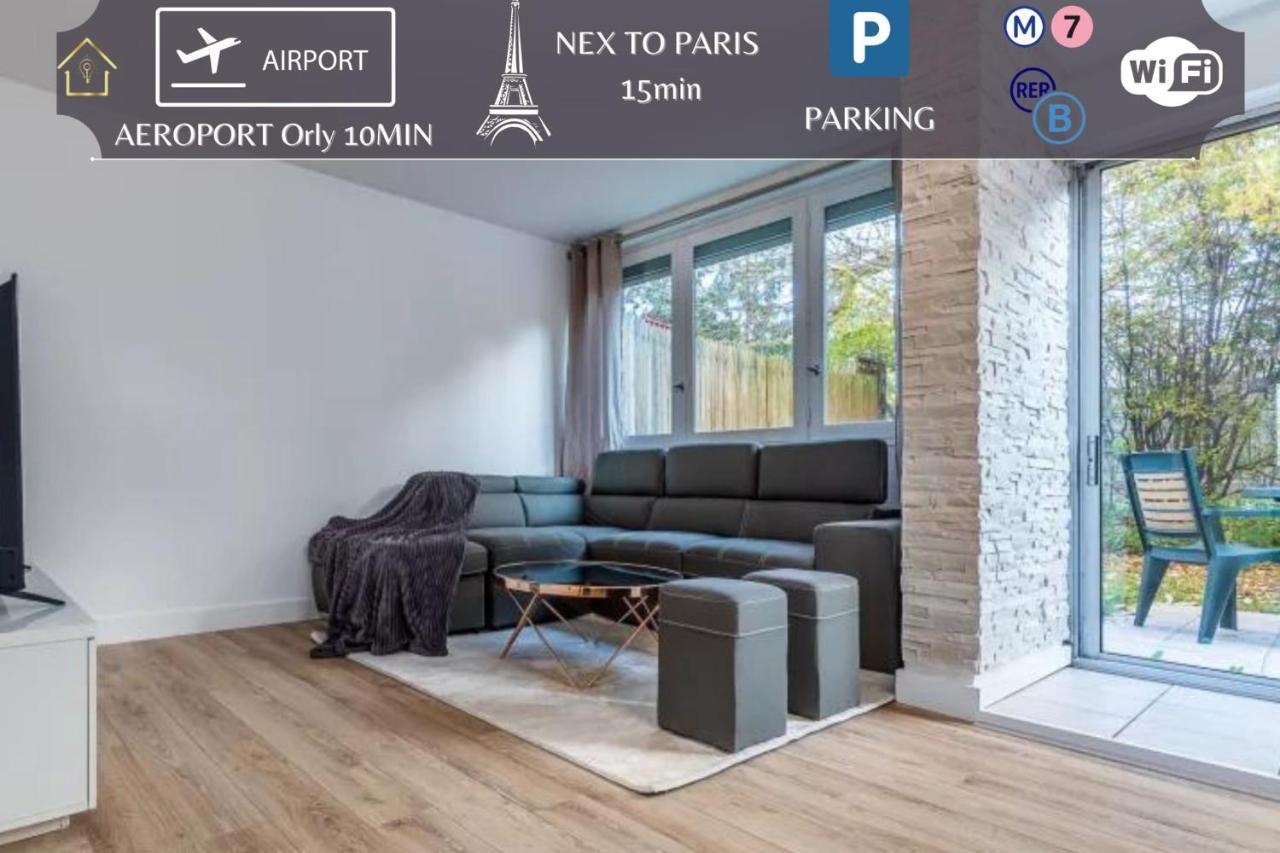 The Grand Paris Appart Hotel Villejuif Dış mekan fotoğraf
